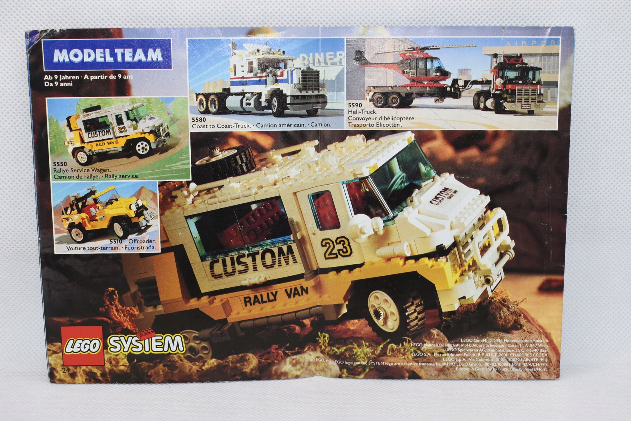 LEGO Katalog [1992] [DE/FR/IT] niemiecki francuski Marka LEGO