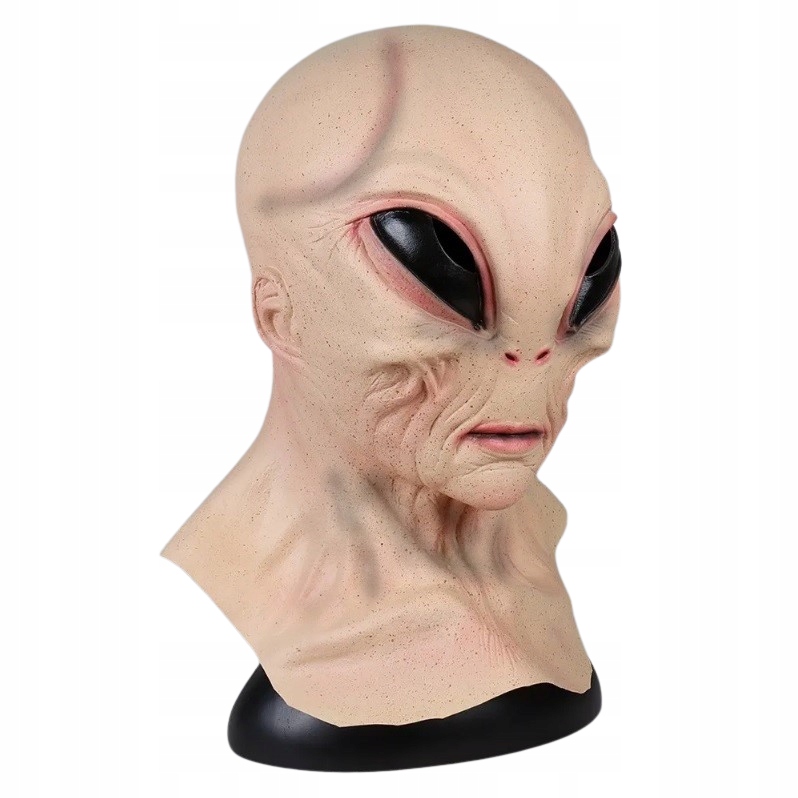 MASKA KOSMITY ALIEN OBCY UFO KOSMITA POTWÓR LATEKSOWA HALLOWEEN COSPLAY Rodzaj na twarz