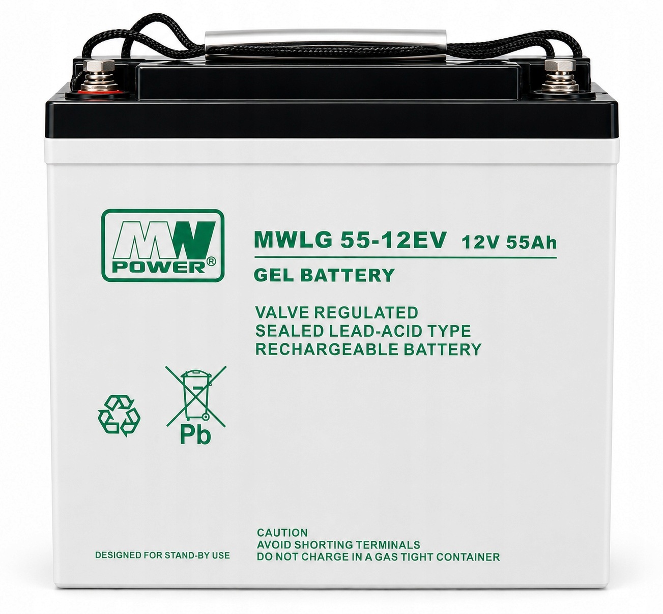 Akumulator żelowy Mw Power Mwlg 55-12EV 12V 55Ah Gel Solar Pv Bank Energii