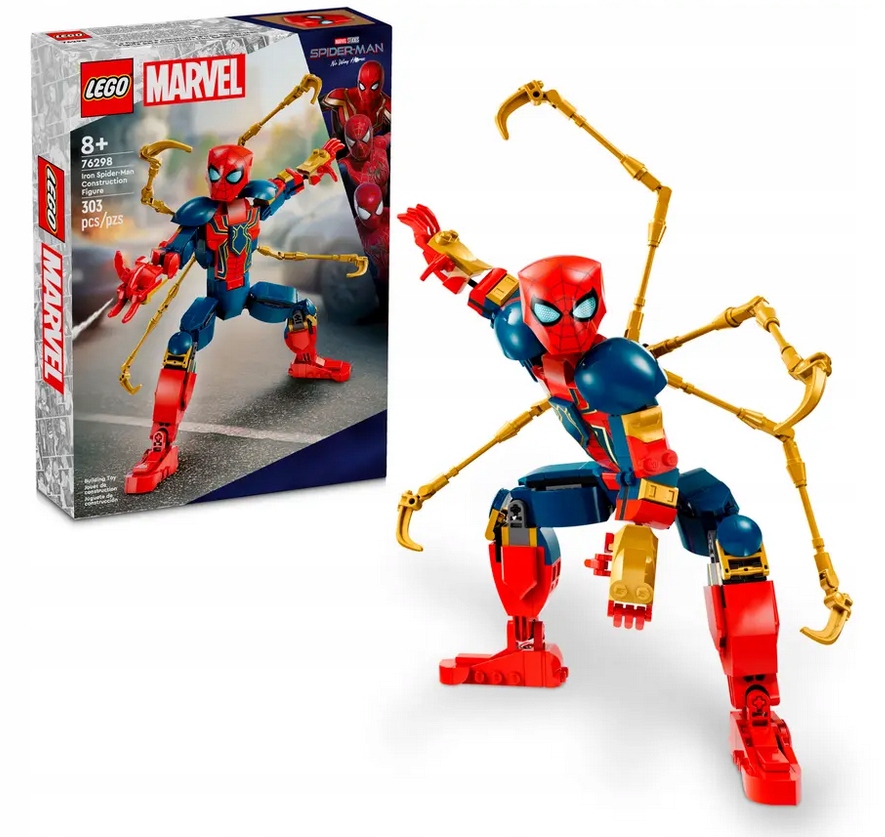 Lego Marvel 76298 Figurka Iron Spider-Mana stavebnice