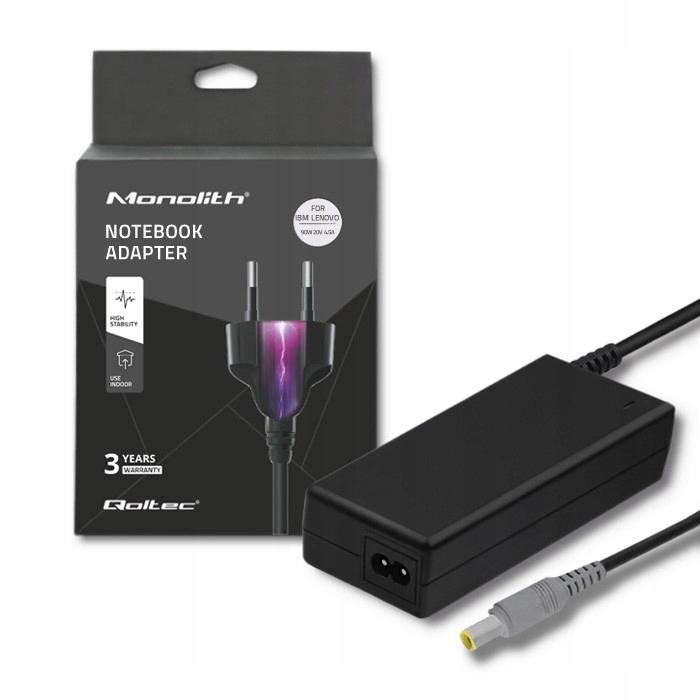 Qoltec Napájecí adaptér pro Ibm Lenovo 90W 20V 4.5A 7.9*5.5