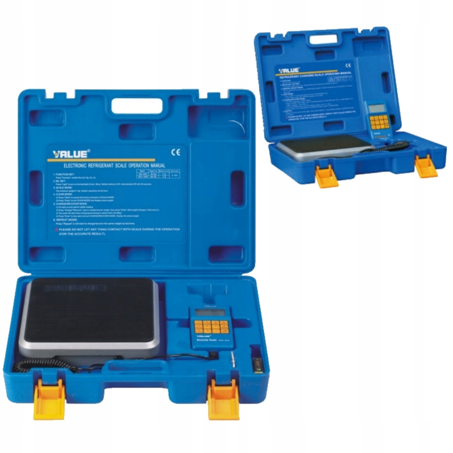 Elektronická váha pre klimatizáciu a chladenie Value VES-100A