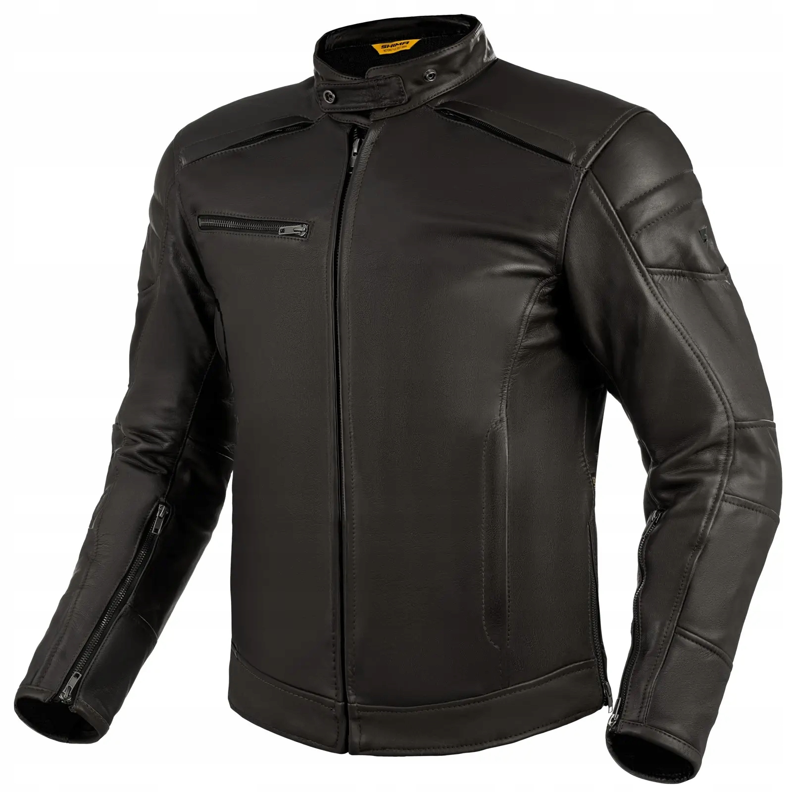 Shima Blake Black Kožená moto bunda