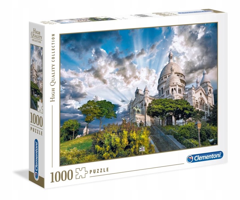 PUZZLE 1000 EL MONTMARTE CLEMENTONI 39383 Marka Clementoni