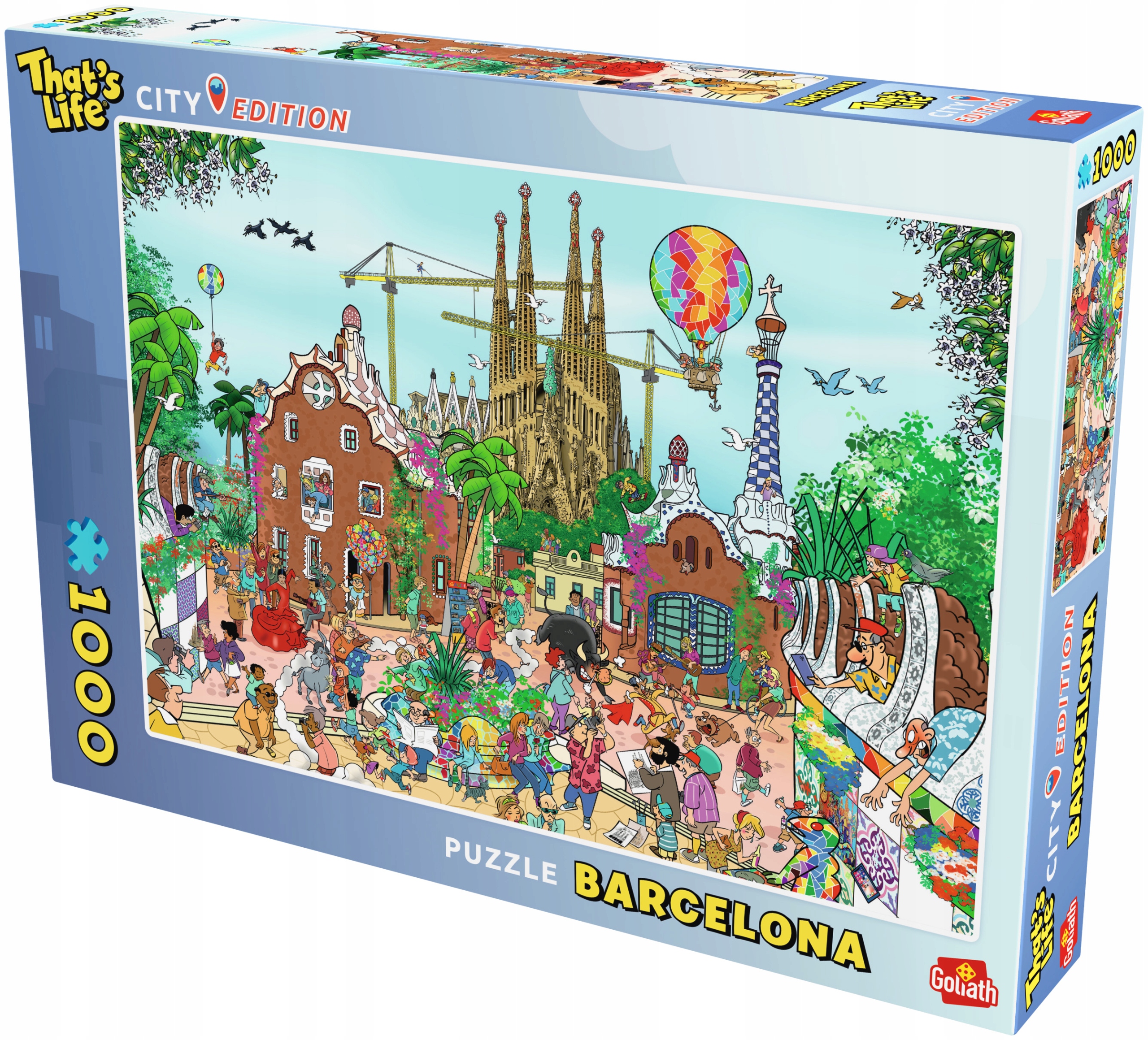 Puzzle That's Life City Edition 931611 Barcelona