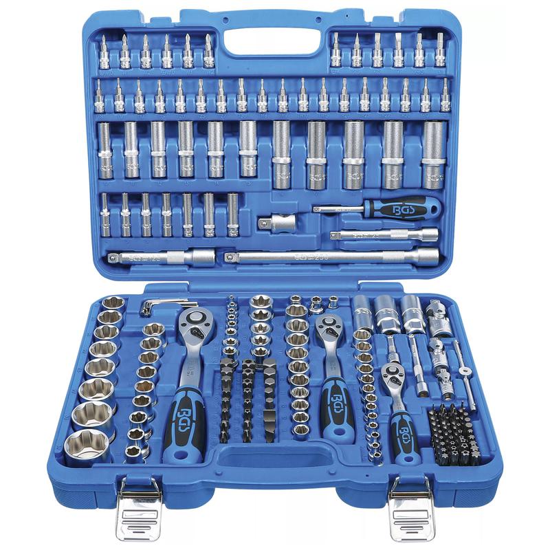 Sada nástrčných kľúčov s vlnitým profilom 6,3 mm 10 mm 12,5 mm Bgs 2292