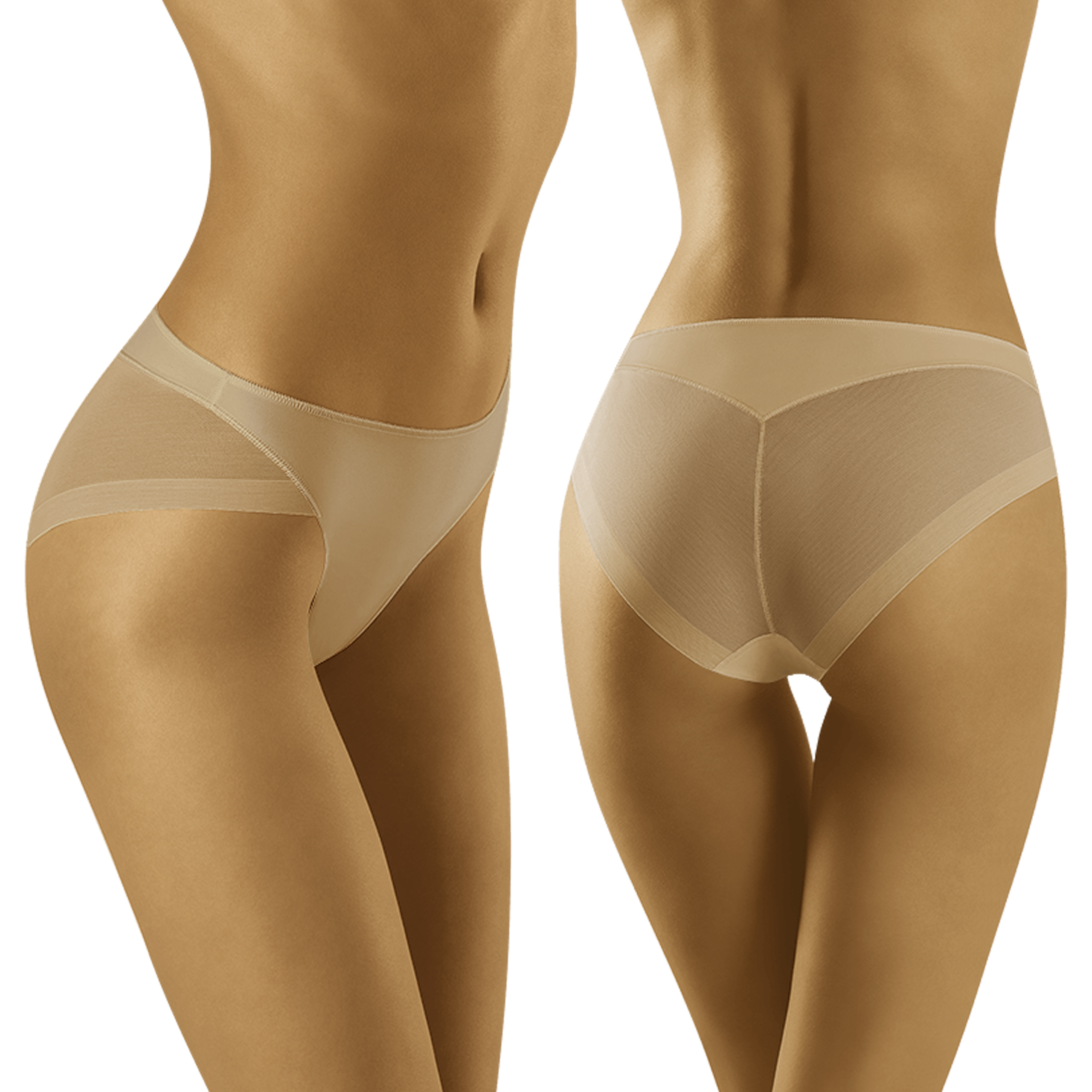 

Wolbar Eywa Figi z Mikrofibry i Tiulu beżowe S