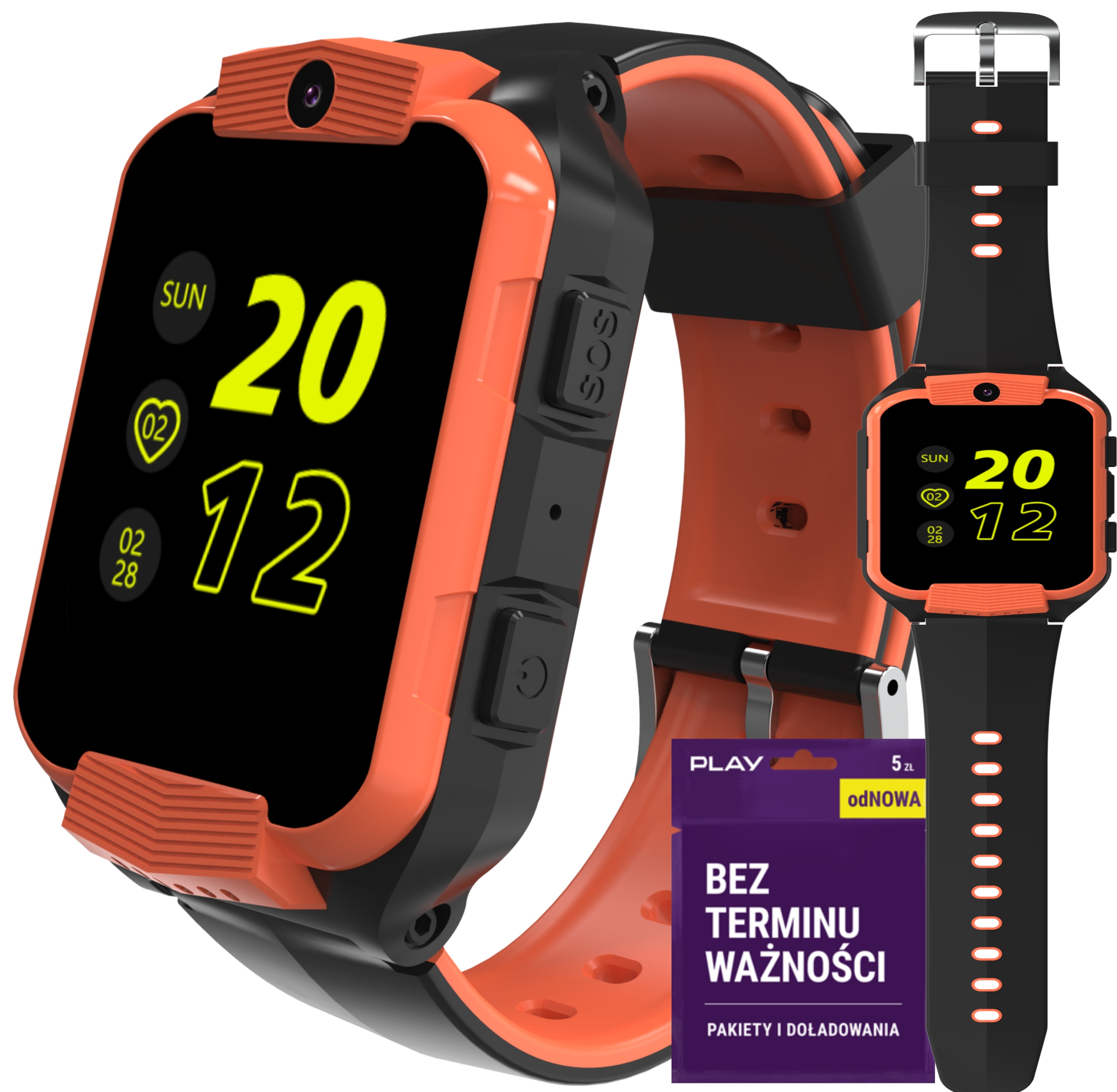 

Smartwatch Dla Dzieci Wodoodporny Gps 4G Lte Gry