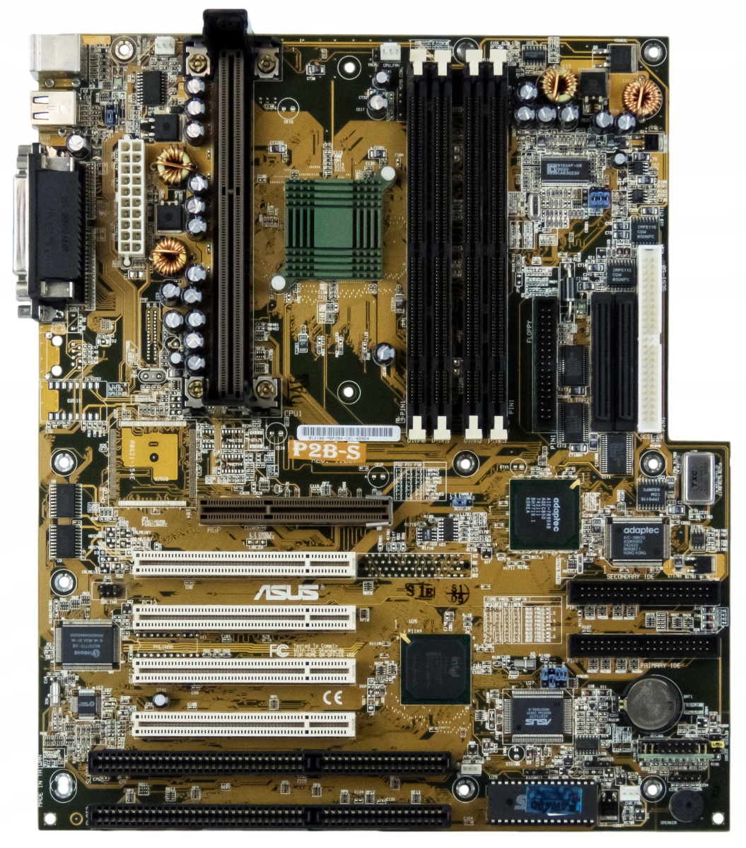 Asus P2B-S SLOT1 Sdram Atx Isa Agp Pci