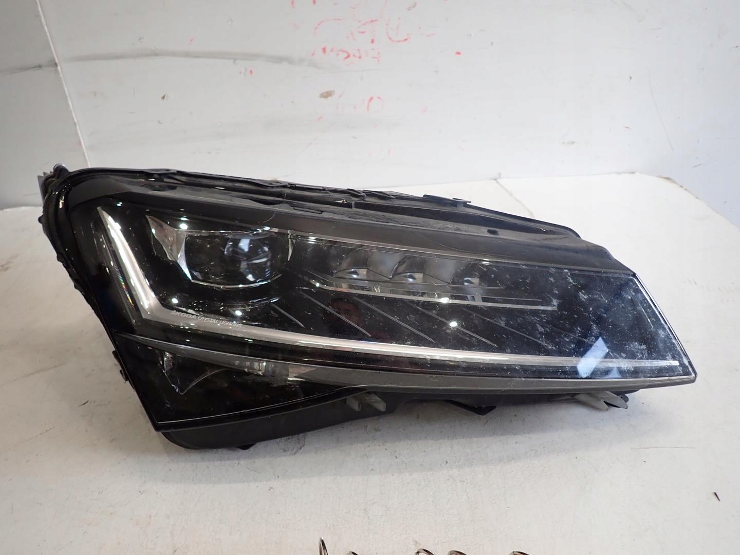 light front front right SKODA SUPERB III LIFT 2019- FULL LED 3V1941016D