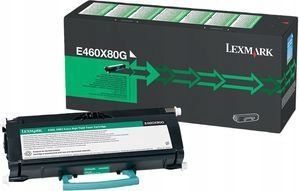 Toner Lexmark E460X80G 15 tisíc K Originál čierny E460