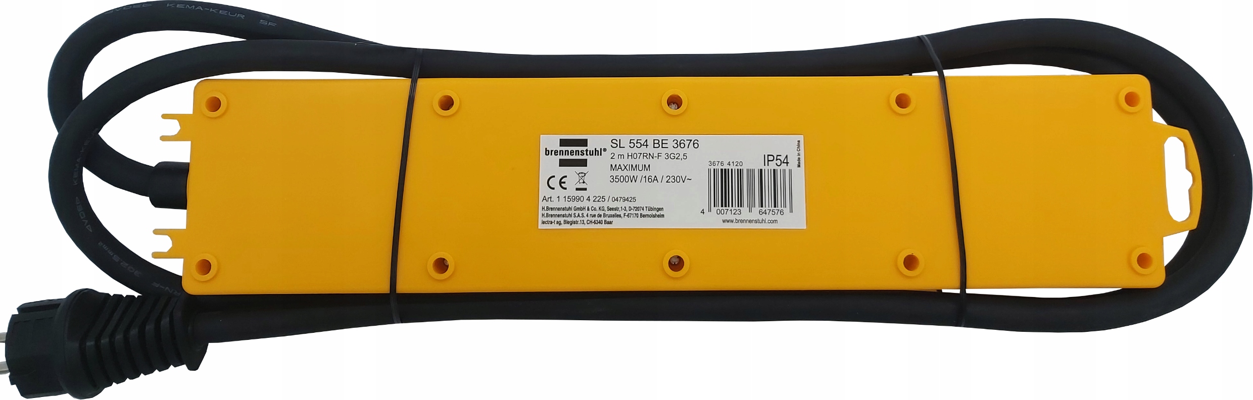 LISTWA ZASILAJĄCA PRZEDŁUŻACZ OGRODOWY ZEWNĘTRZNY Liczba gniazdek 5 szt.