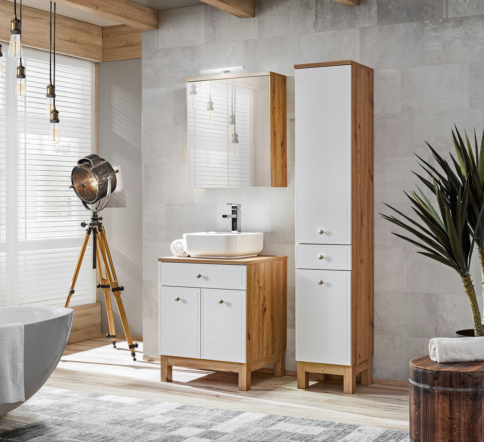 ZESTAW MEBLI ŁAZIENKOWYCH SAMOA 60 CM