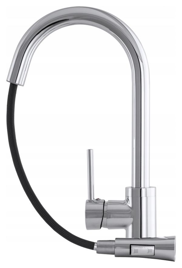 Kuchynská Batéria S Výsuvnou Hubicou Libra Chrom