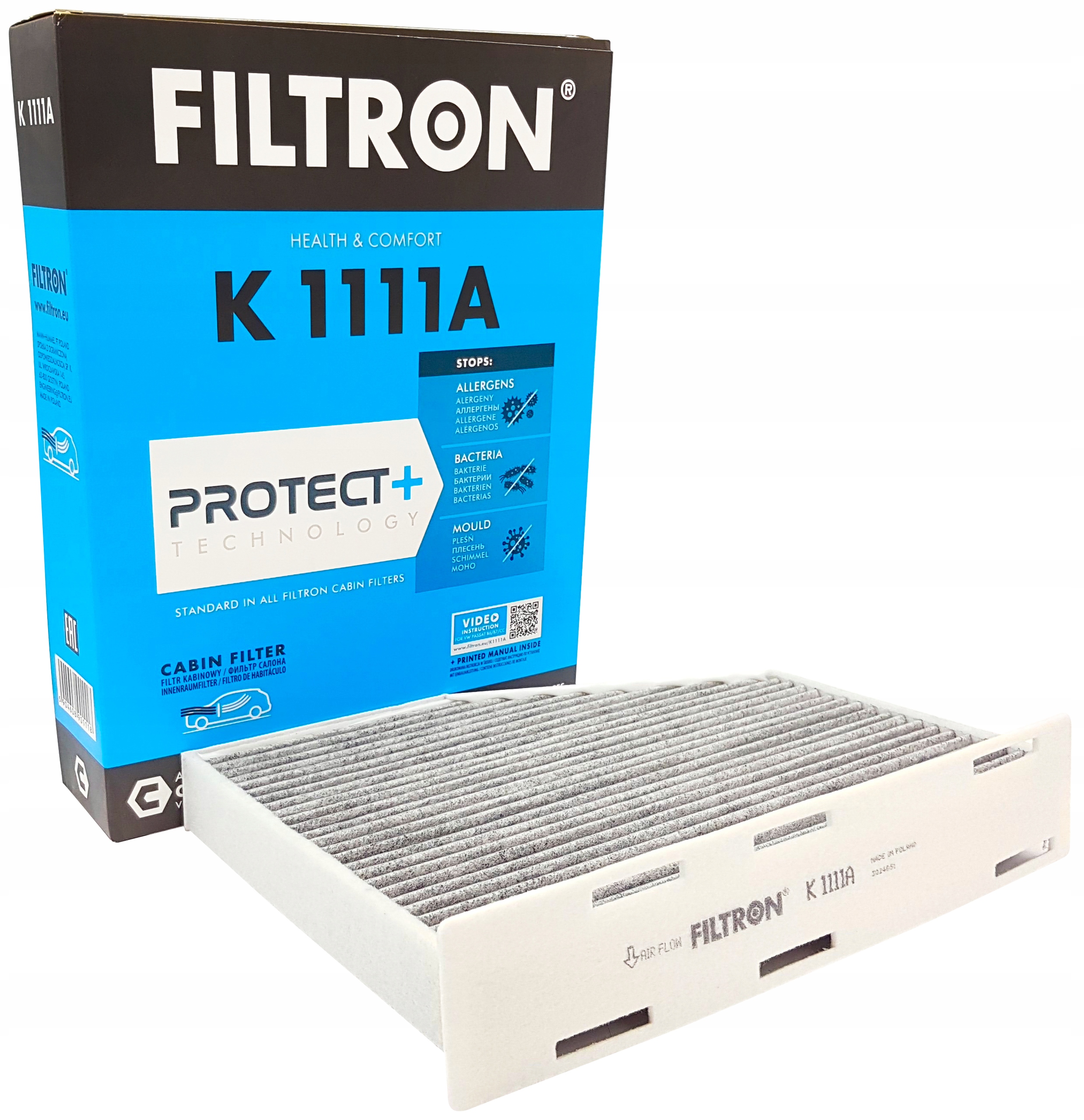 

Filtr Kabinowy Filtron K1111A Do Vw Golf V VI