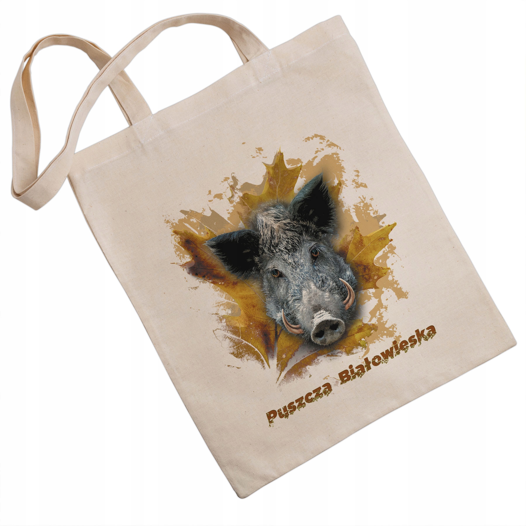 

Torba eko Puszcza Białowieska Dzik, natural