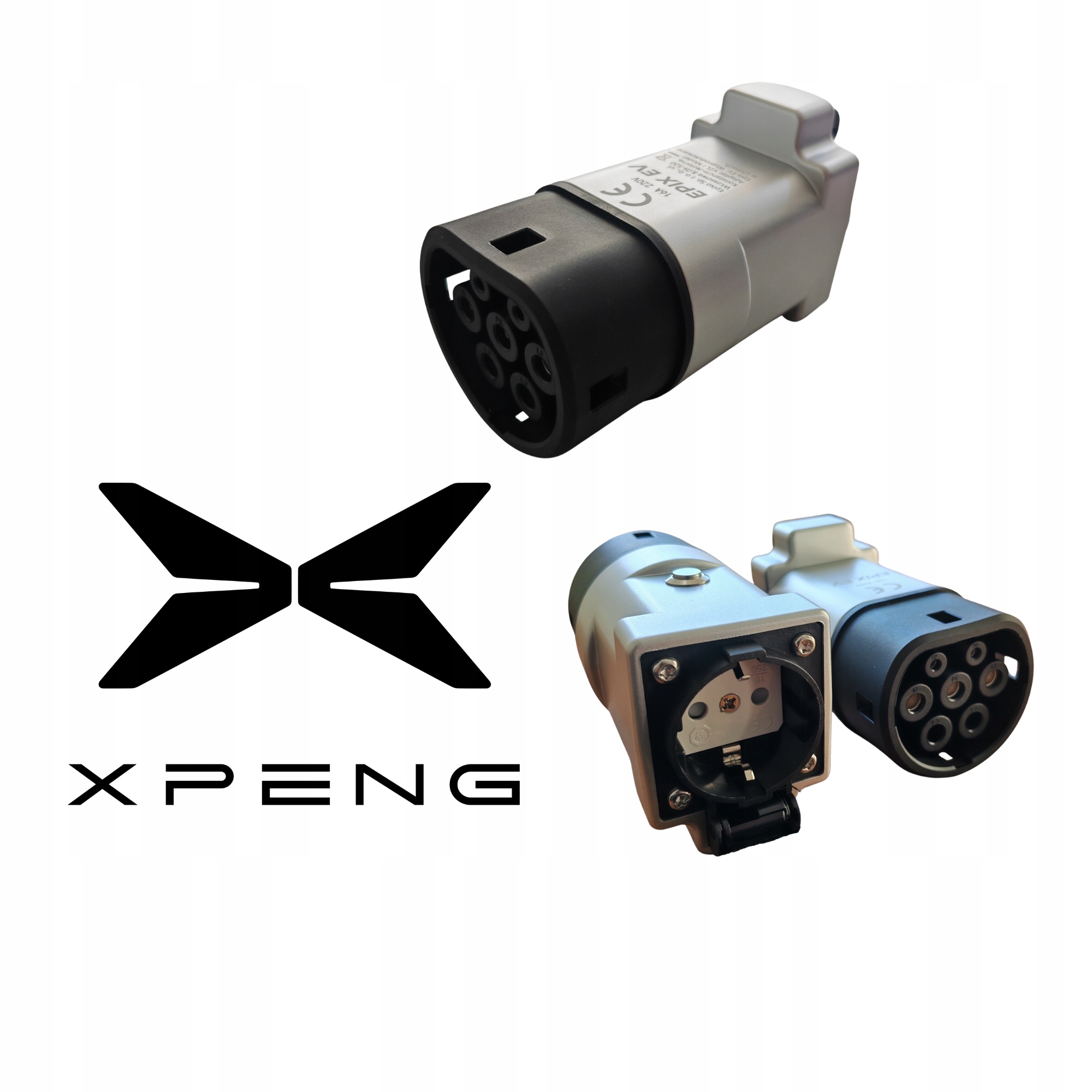 Adaptér V2L Xpeng Typ 2 Pre Autá Ev Nabíjačka Zástrčka 230V 3,5 kW Zástrčka