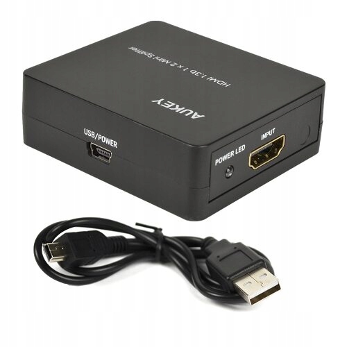 AUKEY HA-H01 1x2-Port HDMI 1.3b Mini HDMI Splitter