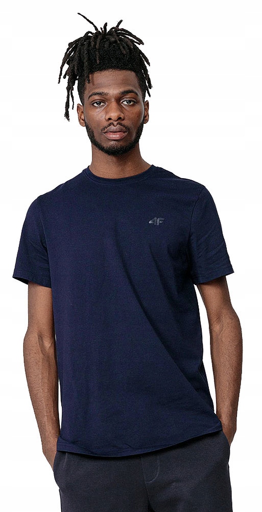 4F ZESTAW KOSZULKA MĘSKA T-SHIRT 3 SZTUKI r.XXL Skład materiałowy 100% bawełna