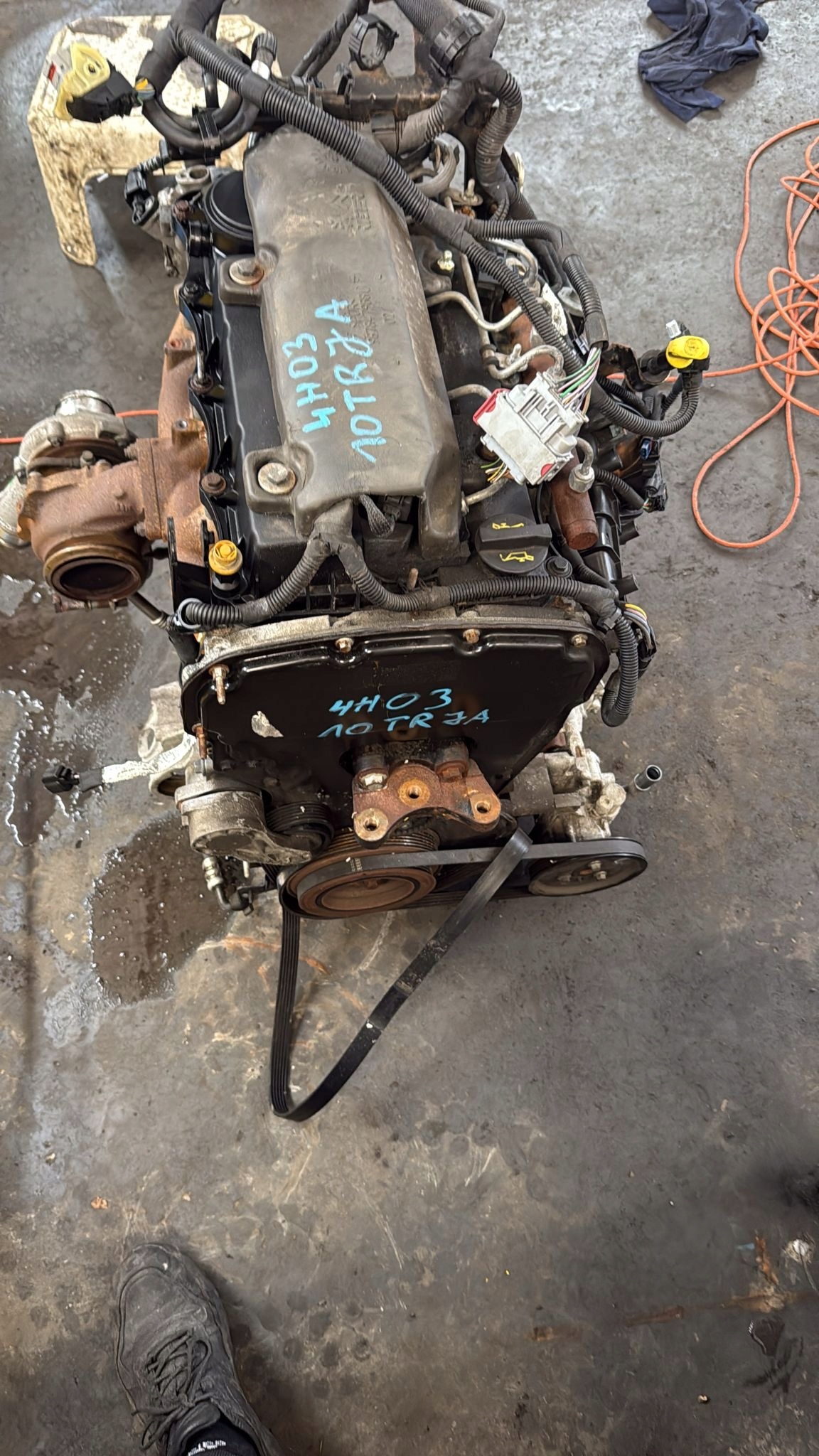 engine complete PEUGEOT 4H03 10TRJA 120TYS KM