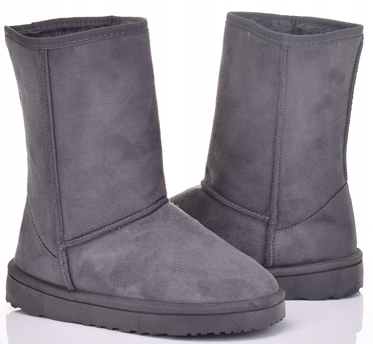 OCIEPLANE ŚNIEGOWCE MUKLUKI KLASYCZNE DAMSKIE ZAMSZOWE Kod producenta 2981