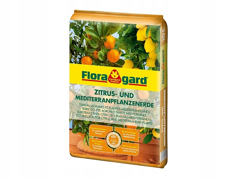 

Floragard Podłoże Do cytrusów pomarańcz 10litrów