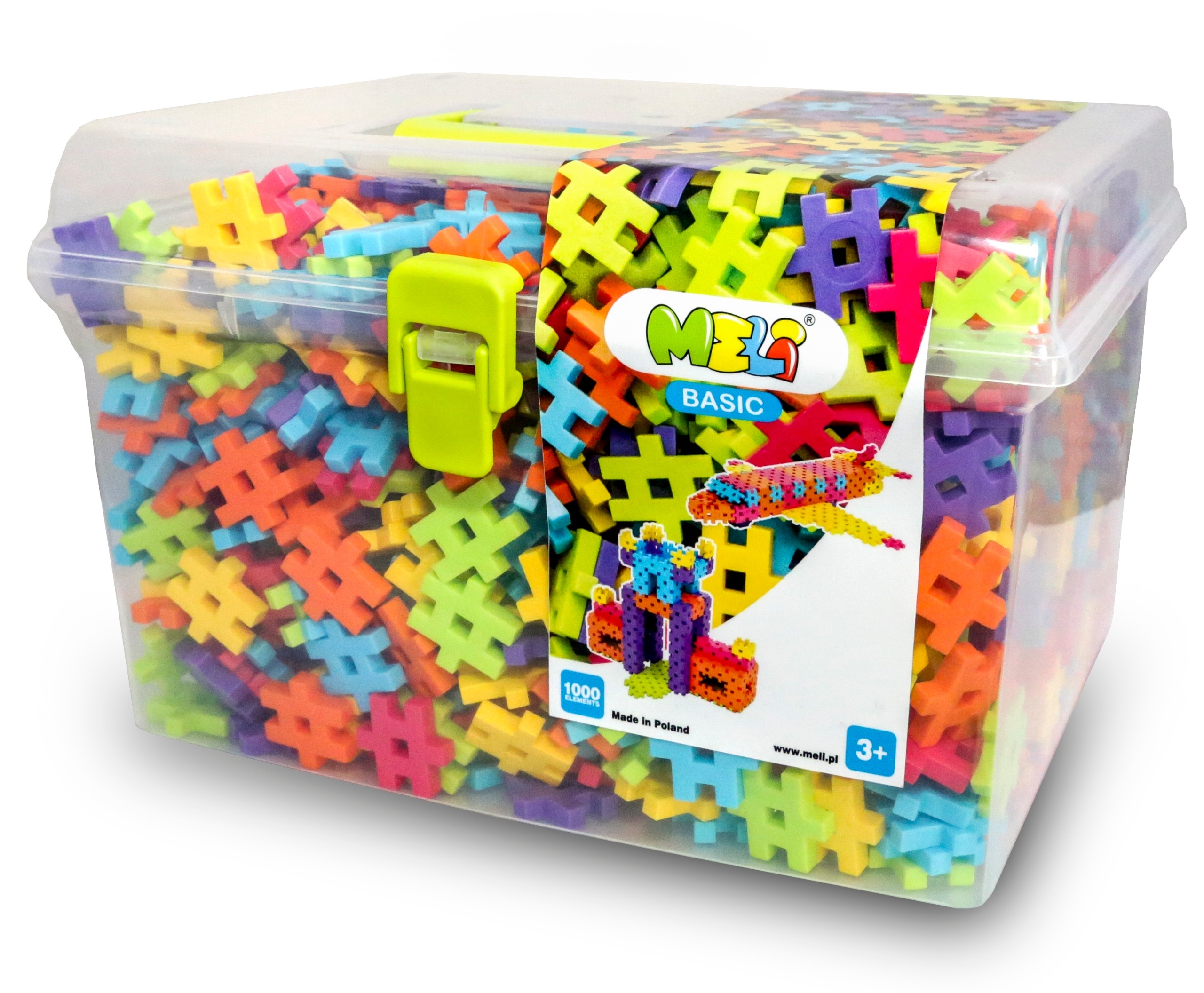 

Klocki Konstrukcyjne Meli 1000 Travel Box+ Prezent