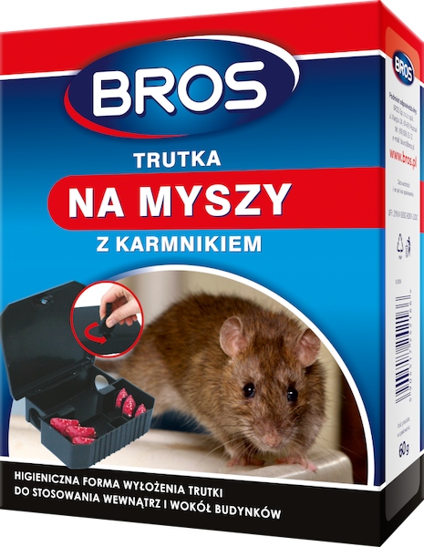 

Bros Trutka Pułapka na myszy Z Karmnikiem, 60 g