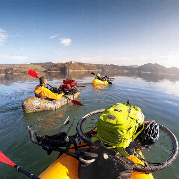 packraft/ponton Pinpack Amundsen otwarty - moro Materiał podłogi tworzywo sztuczne