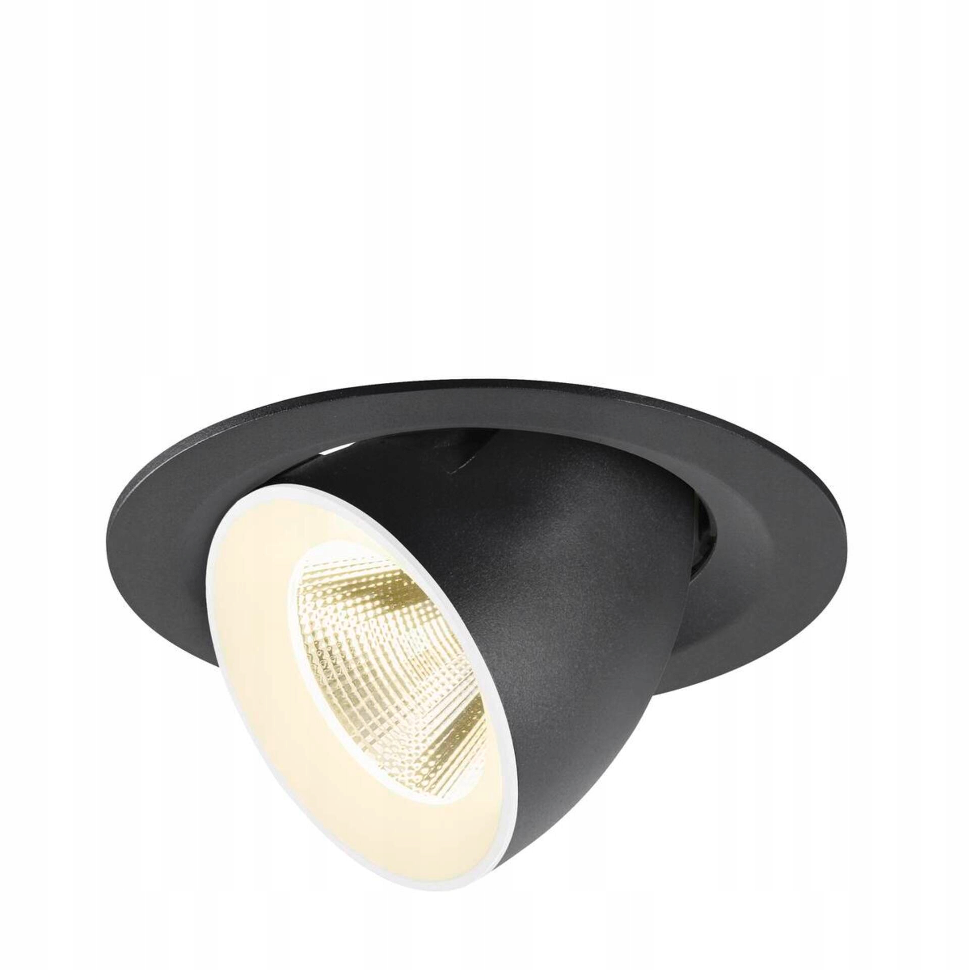Vestavné bodové svítidlo Slv Numinos Gimble M 12W 4000K 20° černé/bílé