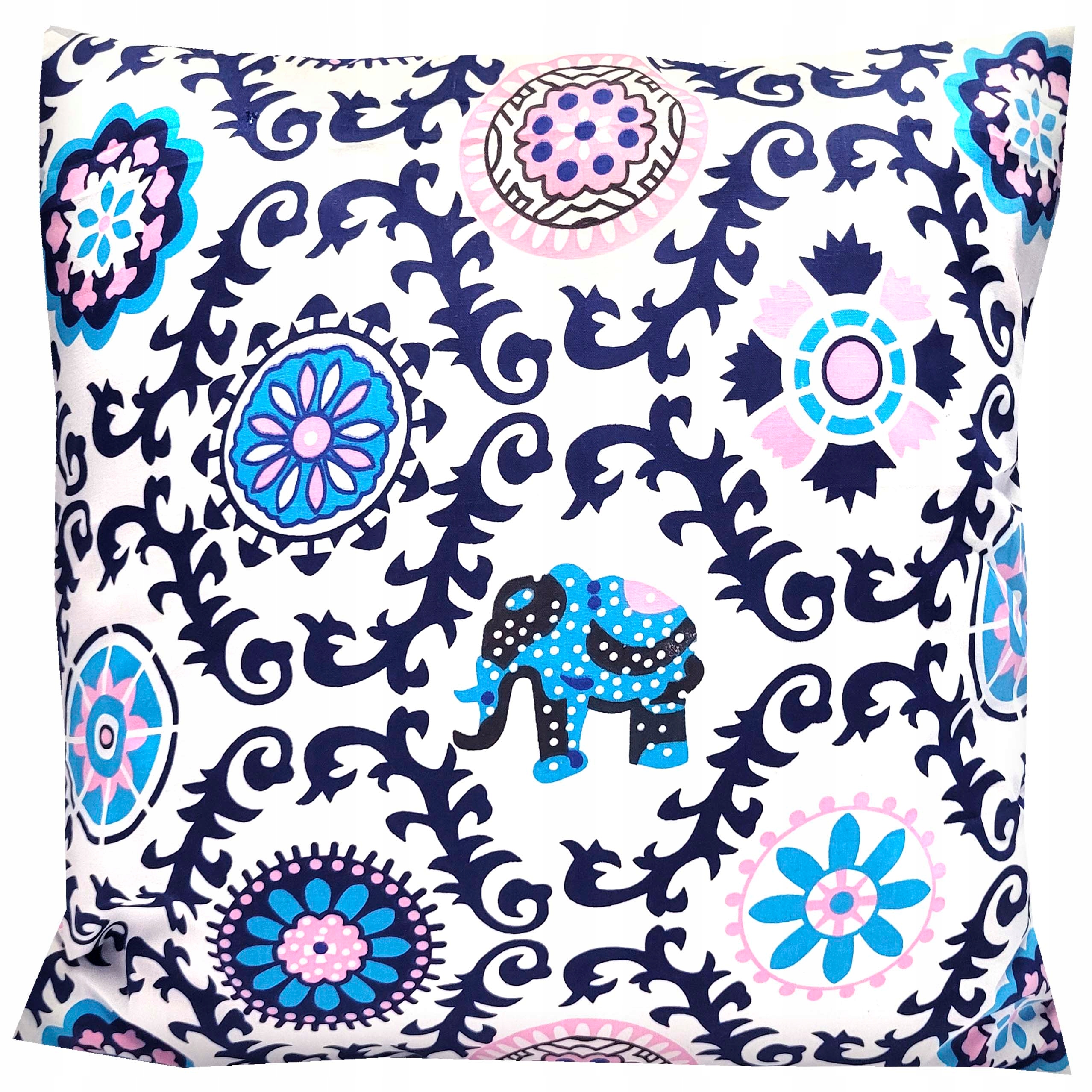 Poszewka na poduszkę 50x60 Słonie indyjskie
