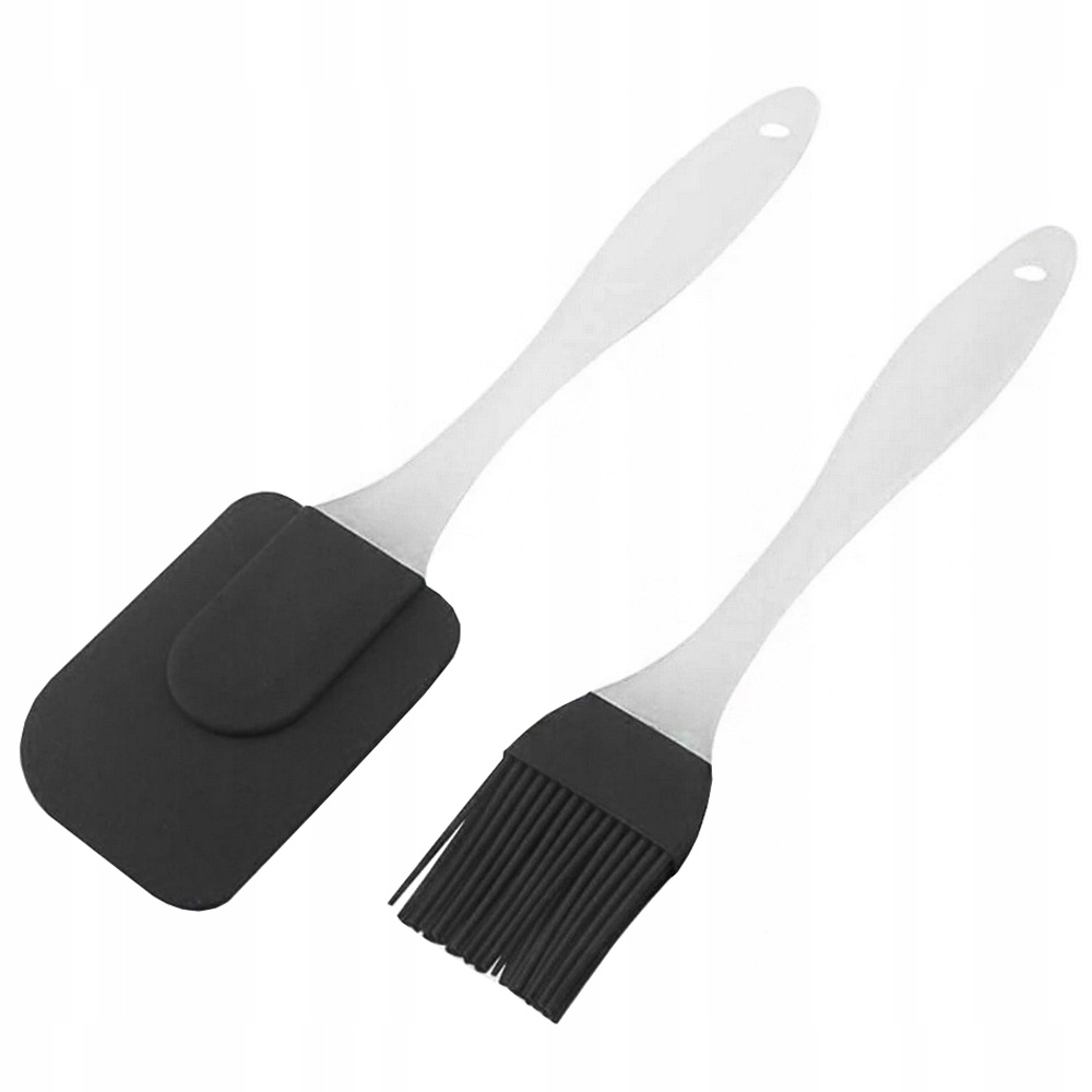 

Zestaw Silikonowy Pędzelek Łopatka Szpatułka