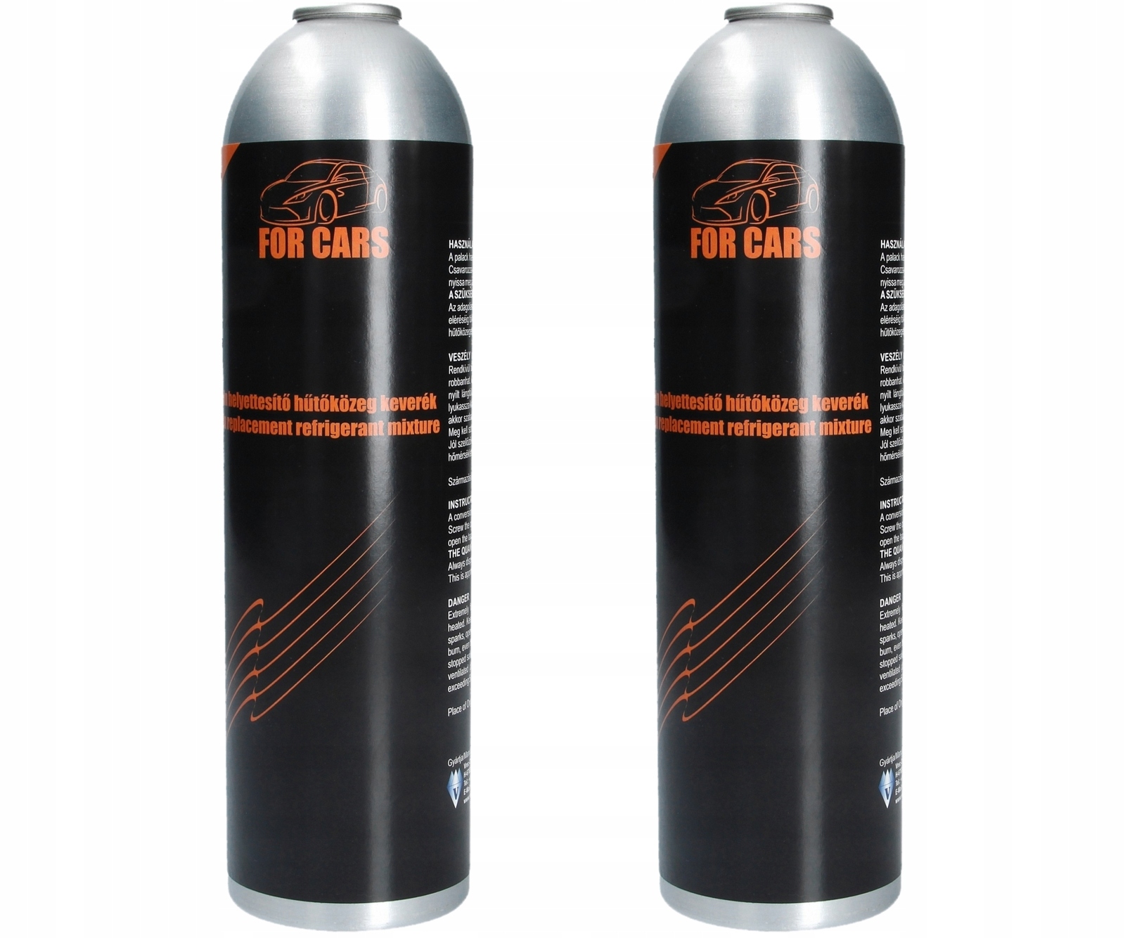 Замена охлаждающего газа для R134A 0.4 kg 2pcs