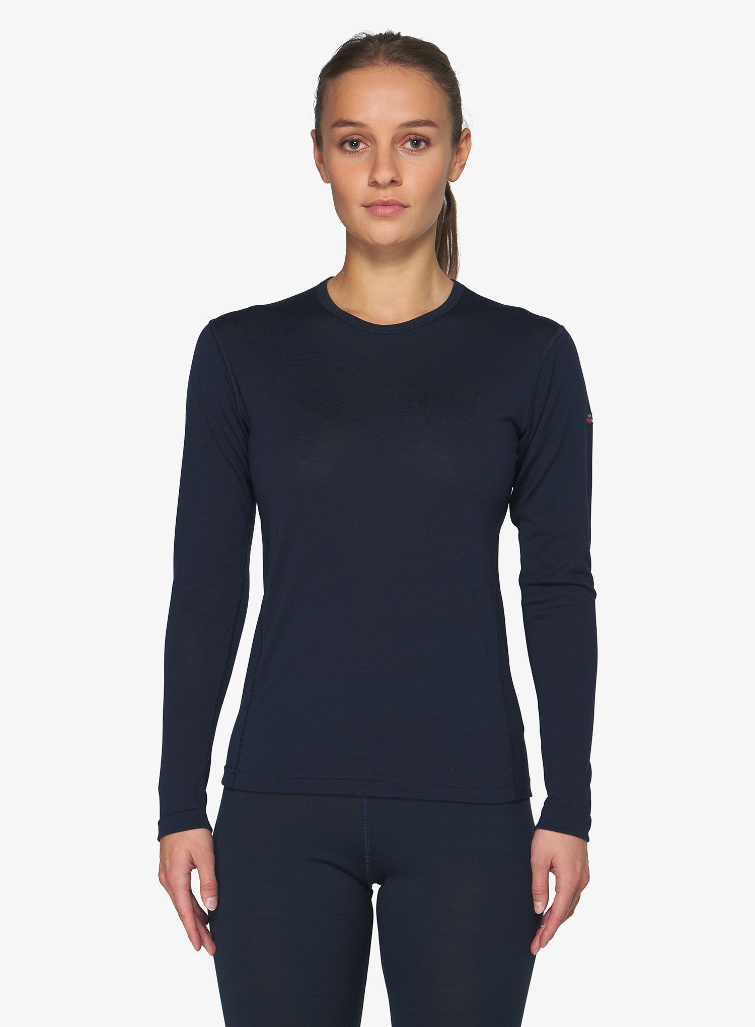 Bluza termoaktywna damska Devold Breeze Merino 150 Shirt ink M