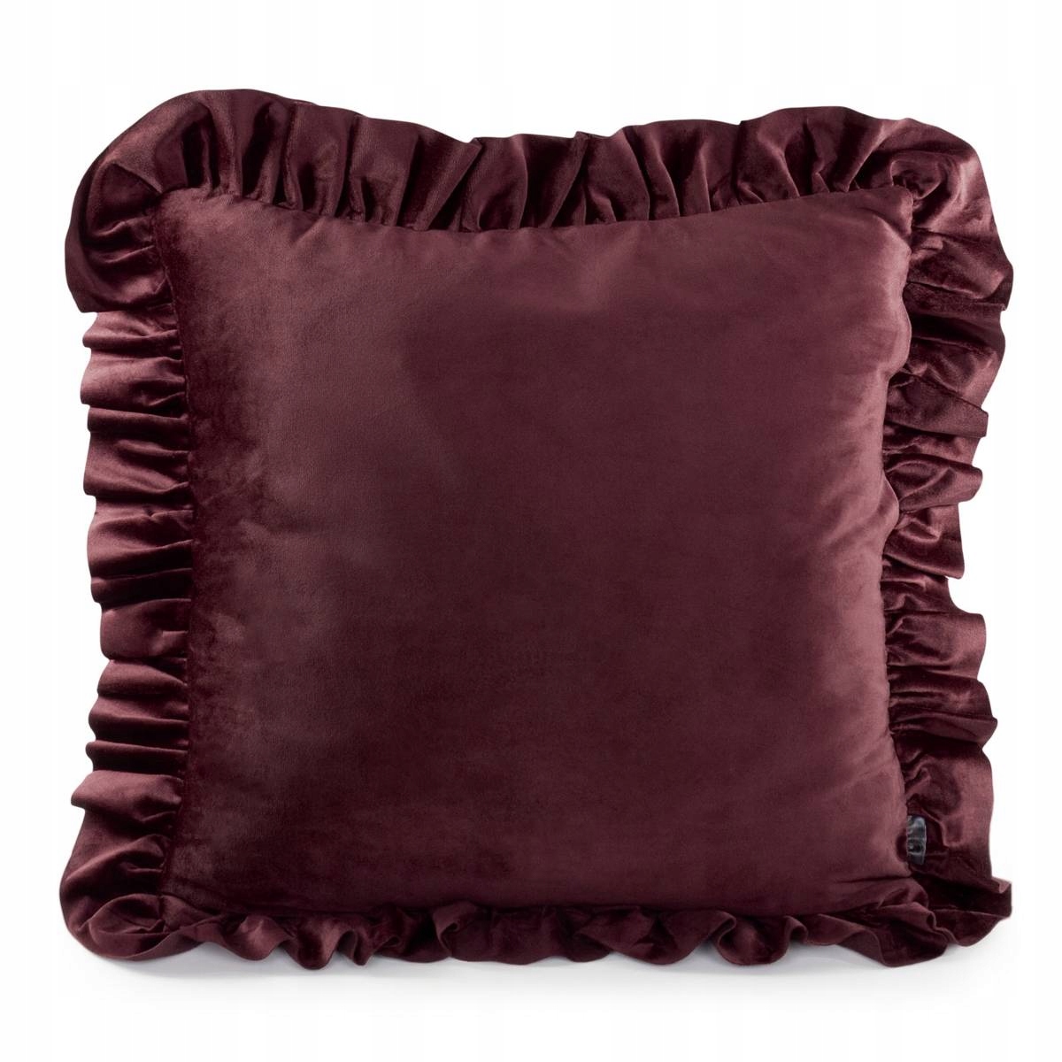 

Poszewka z Falbanką 40x40 Dekoracyjna Velvet Kelly