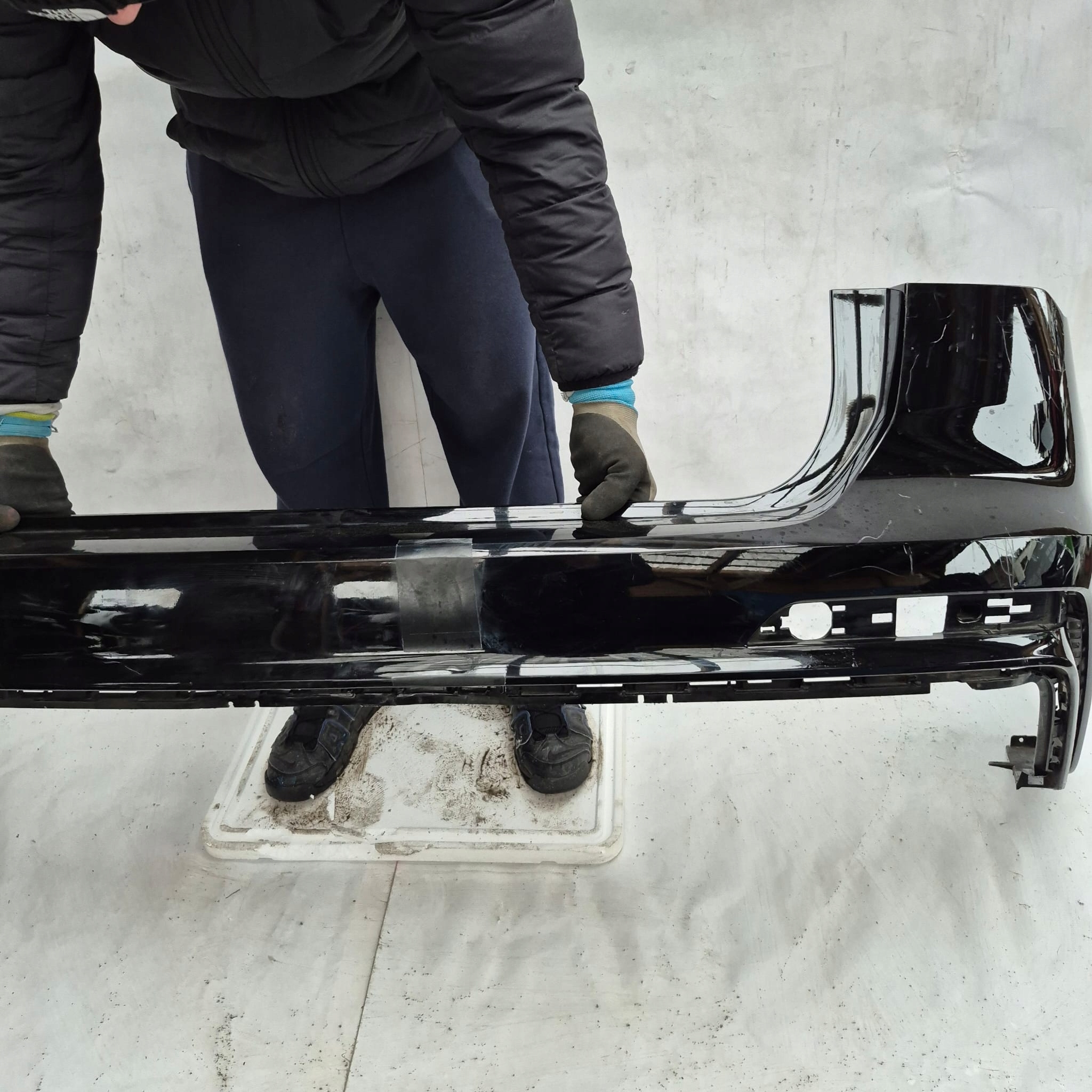 AUDI A6 C8 4K KOMBI S-LINE 18-25 bumper rear part rear