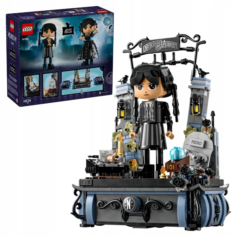 Lego Wnedsday Figurka Wednesday Addamsová Sada Stavebnice Zo Série