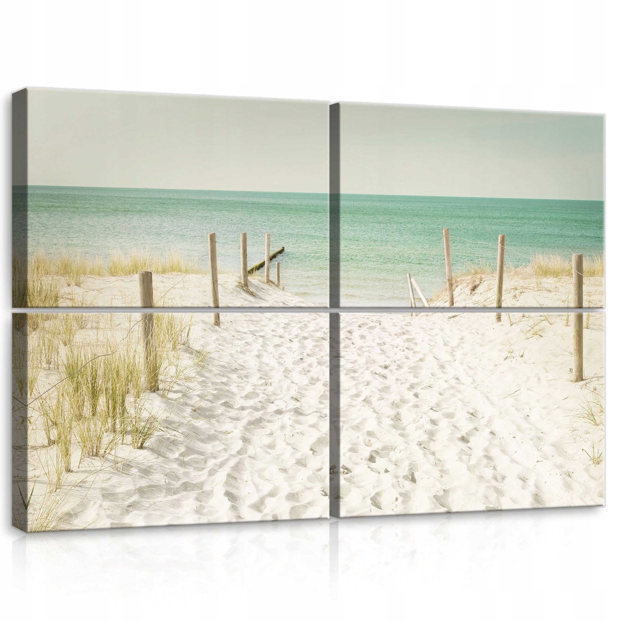 Obraz 120x80 Piesok more oceán cesta príroda pokoj relax breh horizont