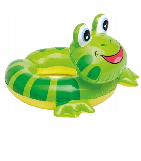 

Koło Dmuchane Żabka Plażowe Pompowane Basen