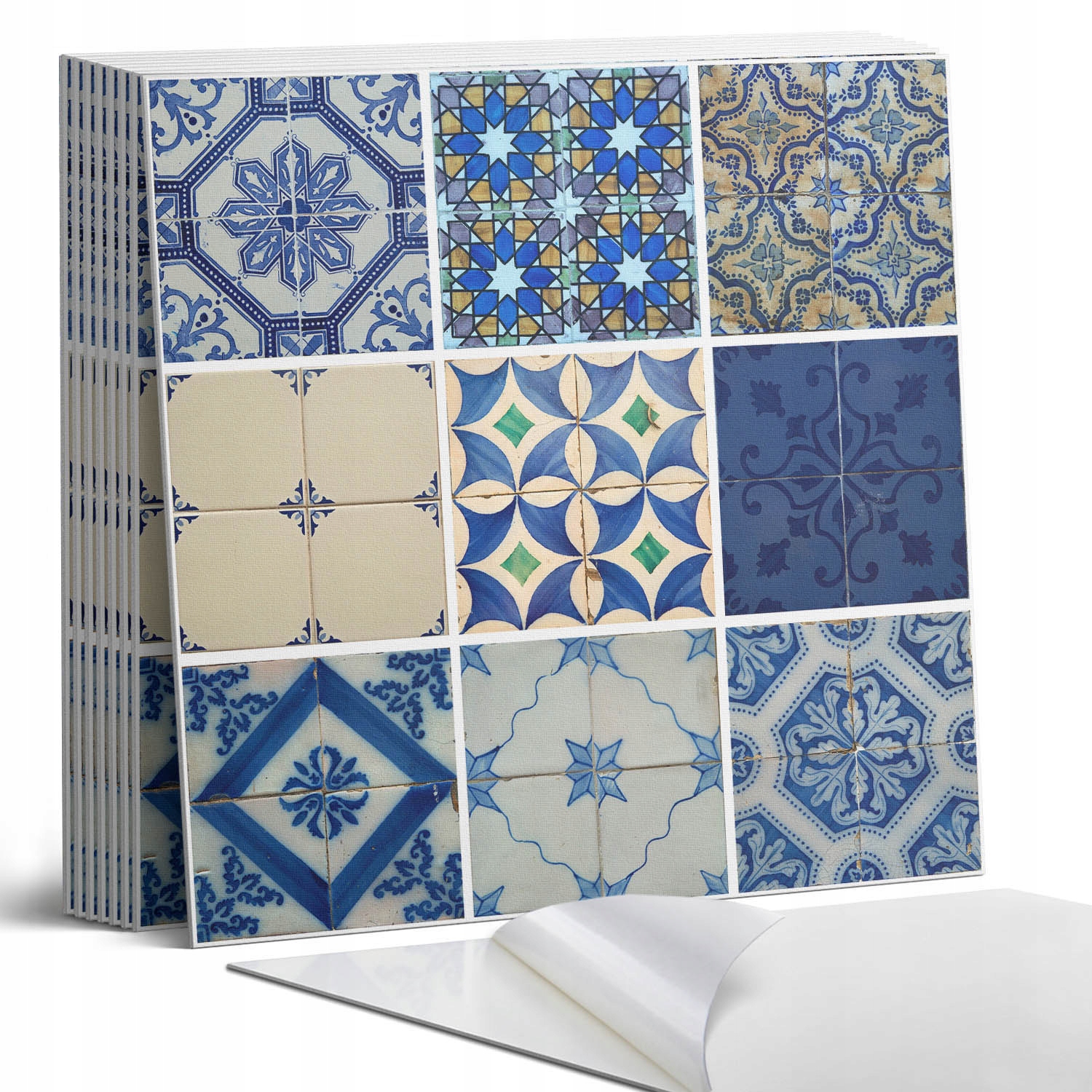 Dekorativní vinylové dlaždice Podlahové keramické vzory dlaždic 9 x 30 x 30 cm