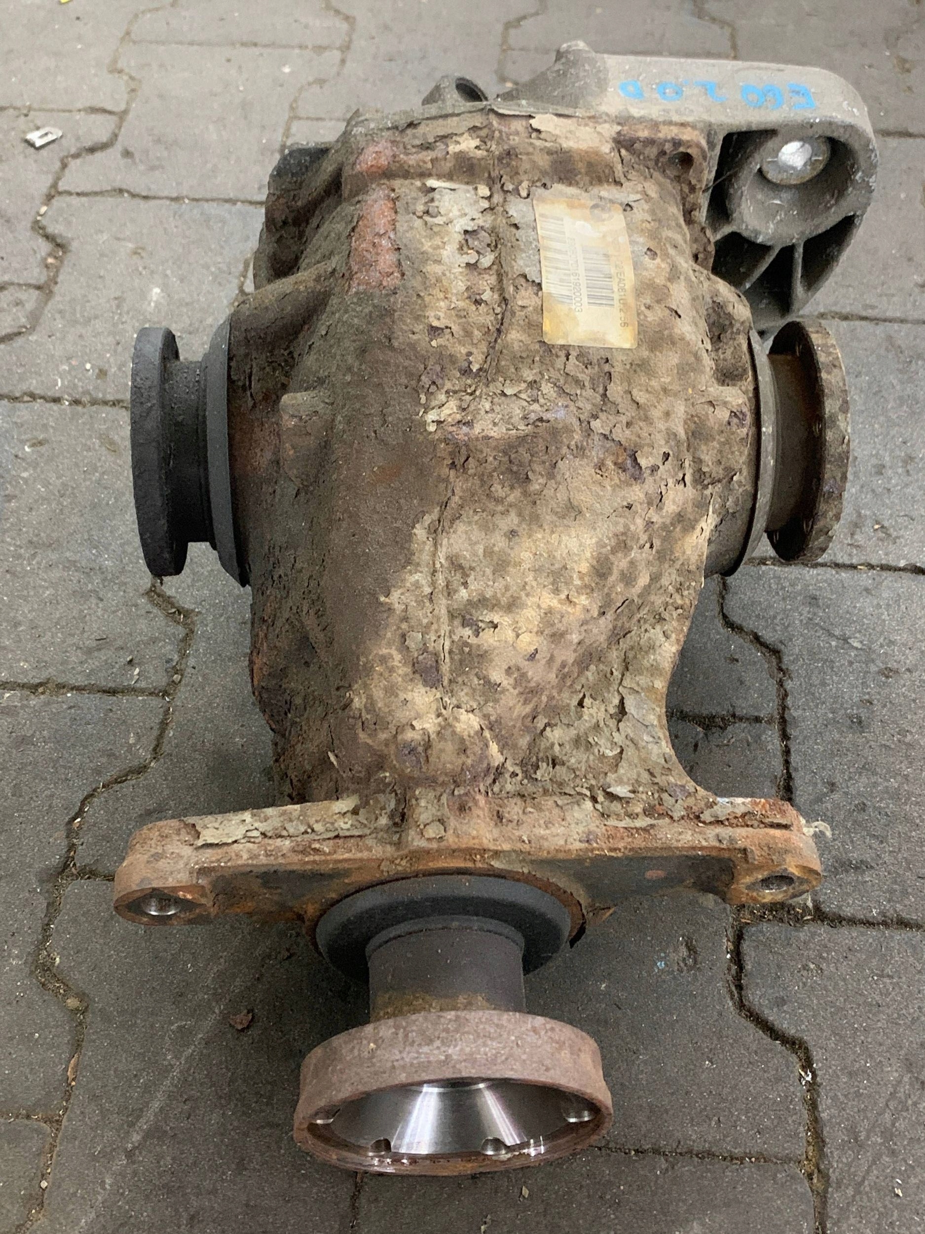 differenciál hátsó differenciál 7562711 BMW E60 (2003-2010) 2.0 D