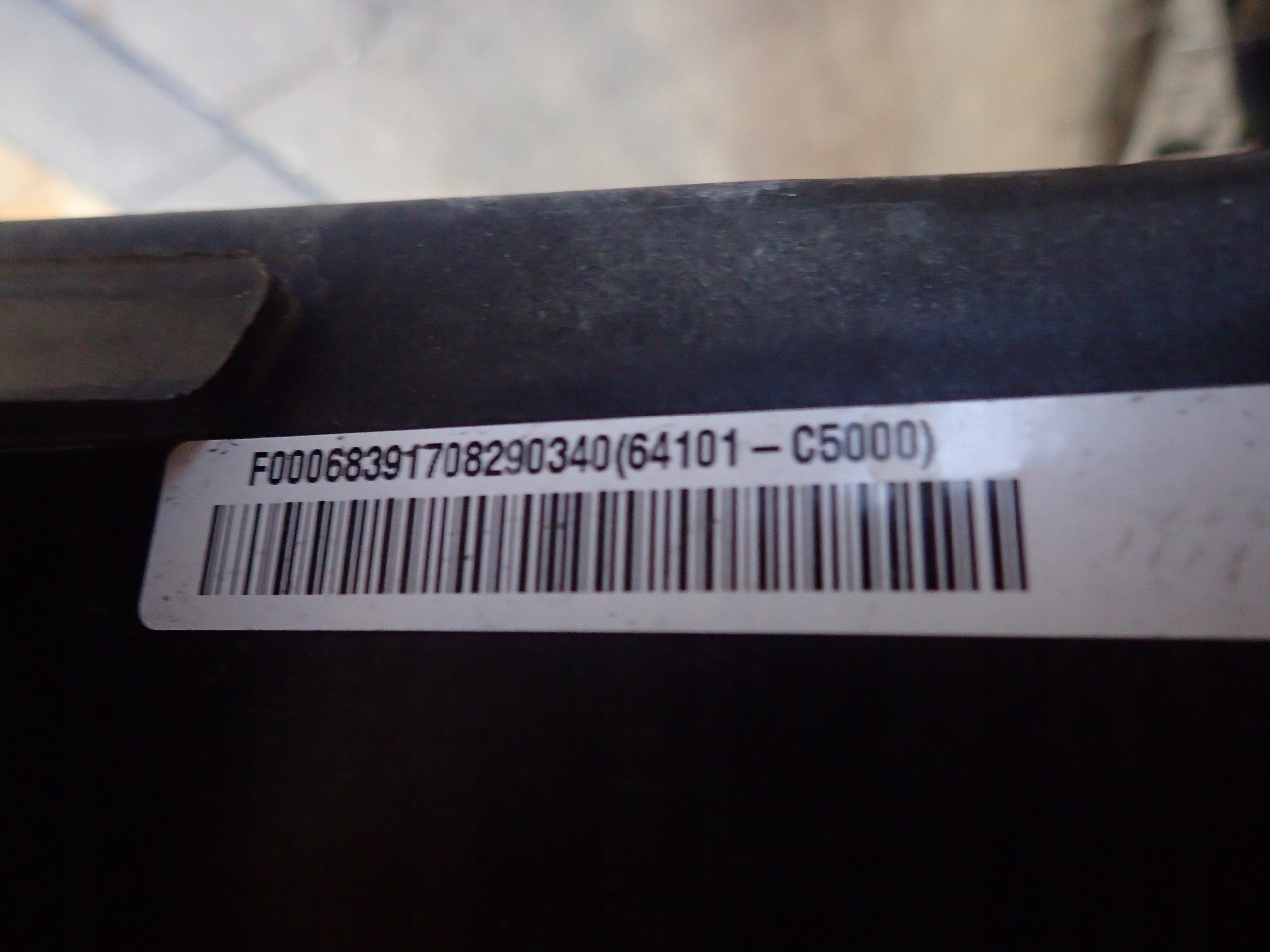 support panel for radiators KIA SORENTO III 15