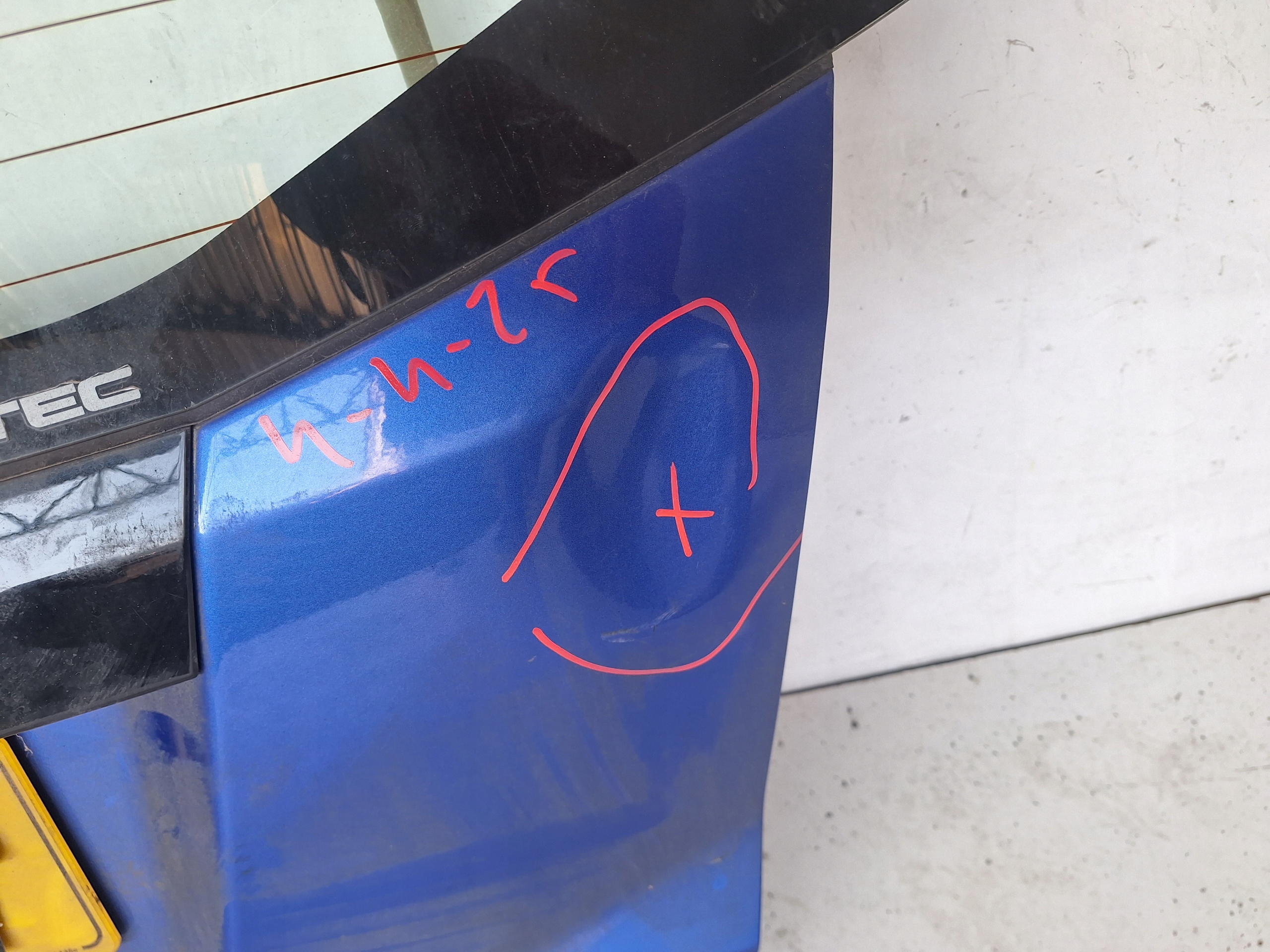 HONDA JAZZ III 08-14 boot door