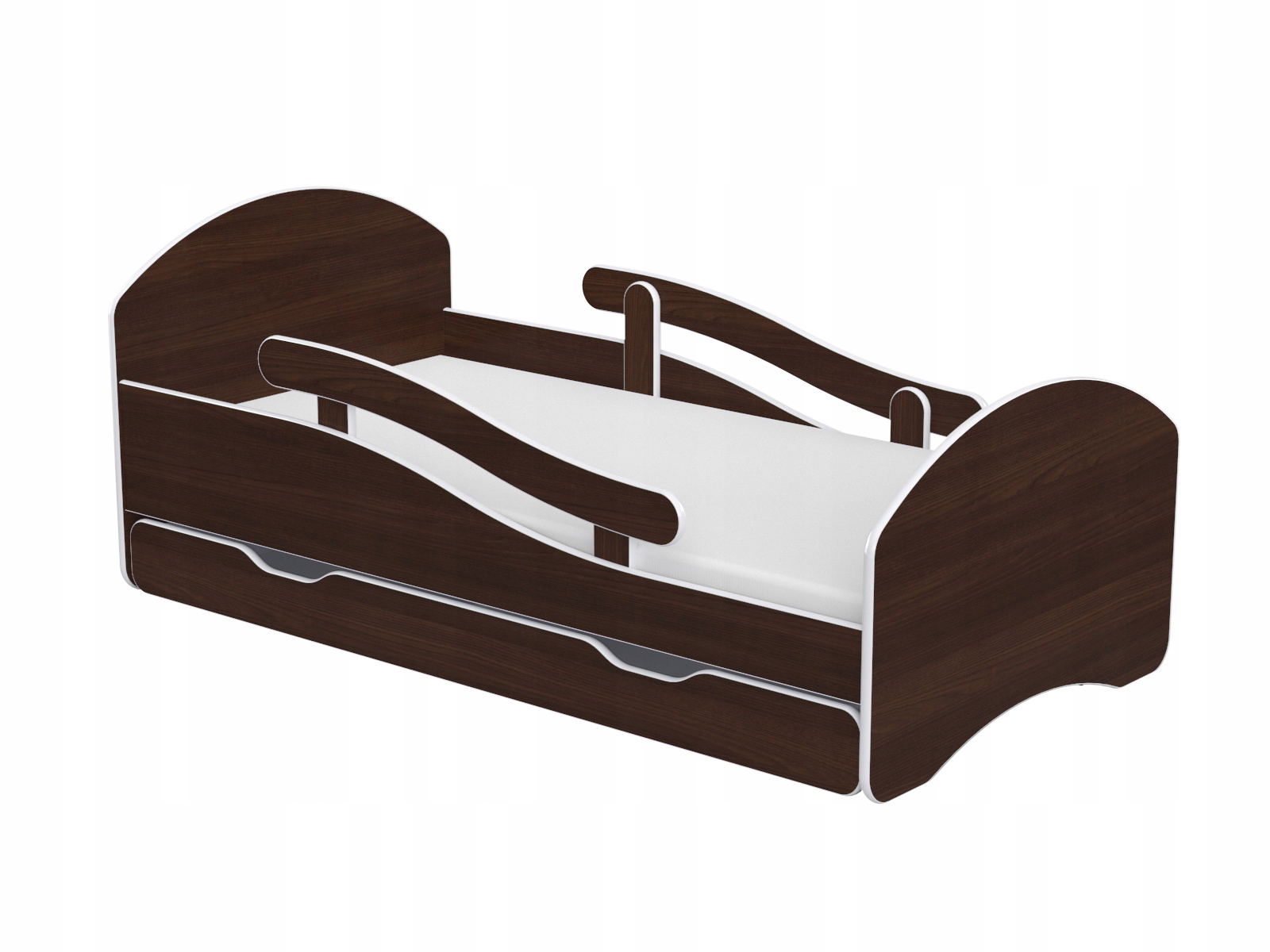 Łóżko dziecięce LEO 160x80 wenge