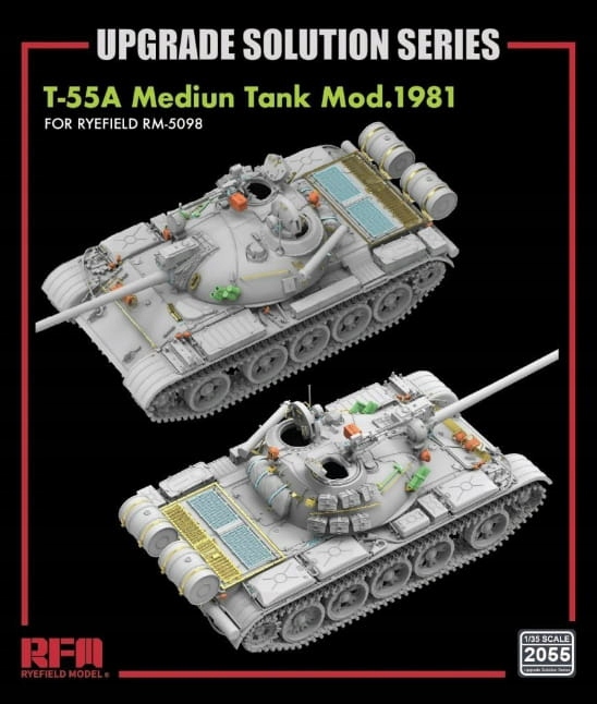 Upgrade Solution Series pro RFM-5098 T-55A Medium Tank Mod. 1981 (typ 1)