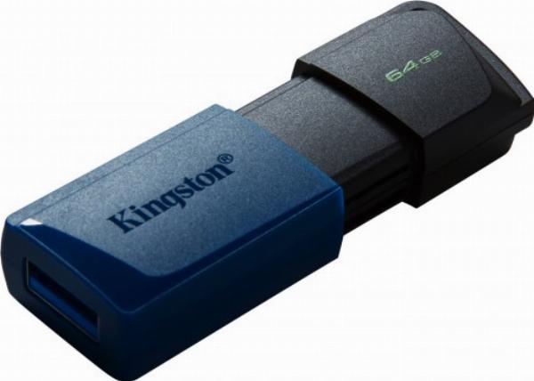 Kingston 64 Gb Usb 3.2 Gen 1 DataTraveler Exodia M (Fekete Kék)