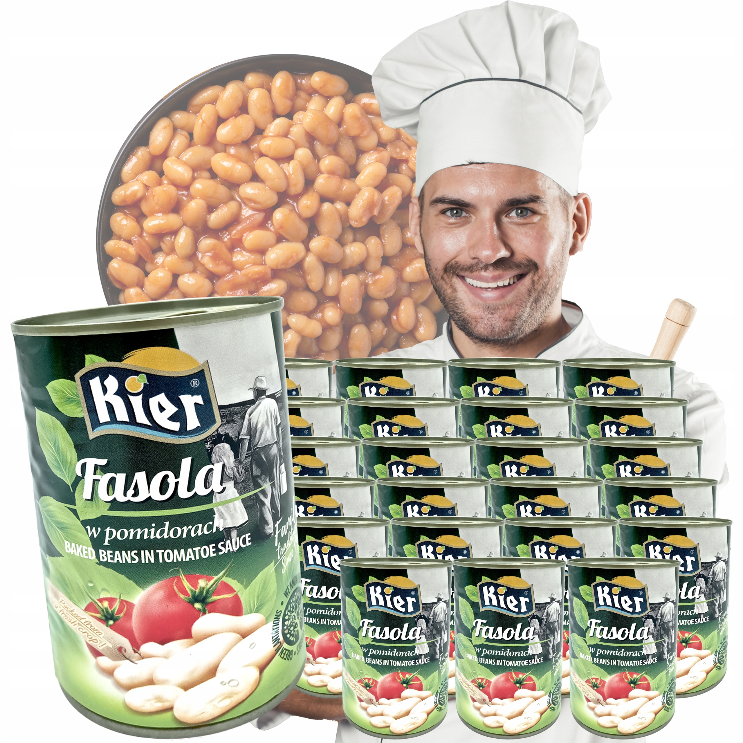 Fazole V Rajčatech Kier 400 G X 24 Svařovací Velkoobchod