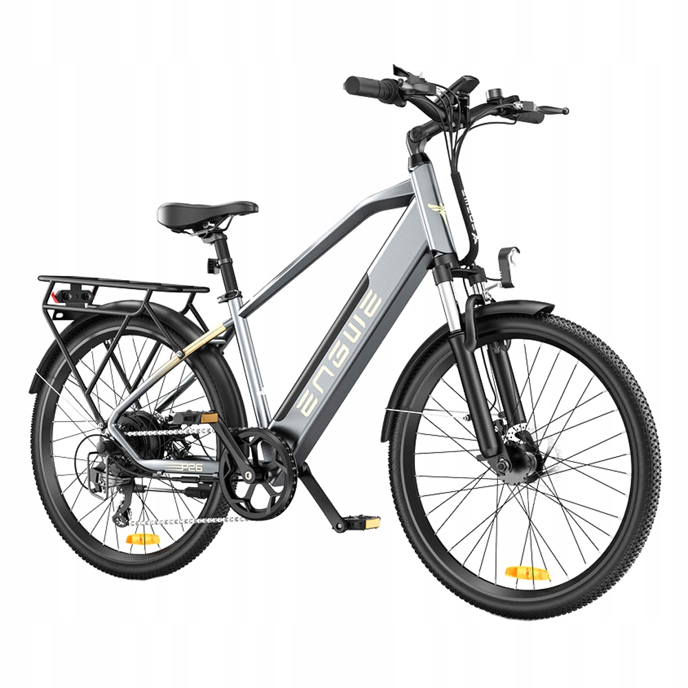 E-bike Engwe P26 250W 36V 17Ah 25km/h 100KM aluminum wheel 26" gray