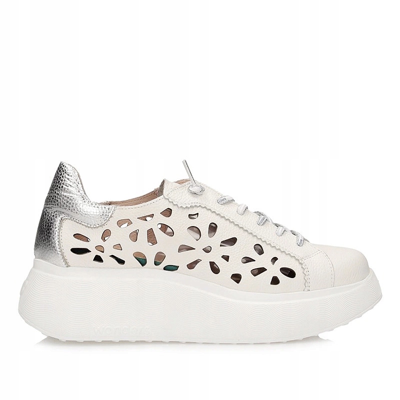 Polobotky tenisky na platformě Anan Wonders A-3621 Wild Max Off Plata