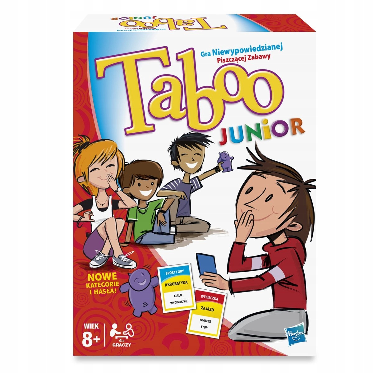 Hasbro, gra rodzinna Taboo Junior 14334